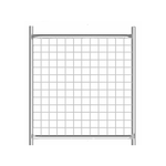 RapidMesh 1 x 1.2m Galvanised Multi Purpose Mesh Panel