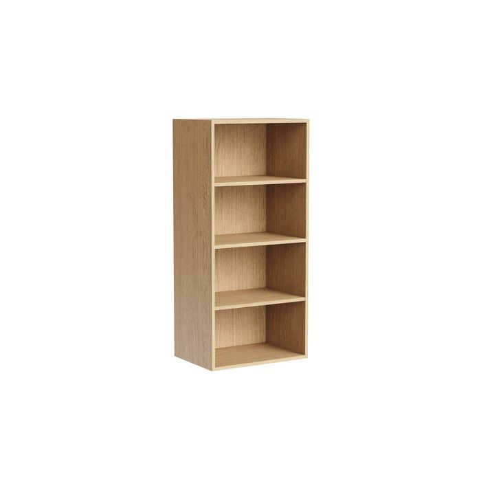 Kaboodle 400-499mm Honey Oak Customisable Deep Med Pantry Open Shelf