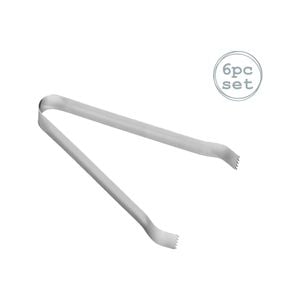 Stainless Steel Ice / Sweet Tong - 16cm - Pack of 6