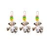 Yes4pets 3 X Small Hanging Bird Parrot Parakeet Cockatiel Budgie Bell Toy