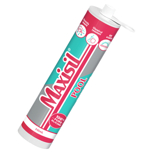 Maxisil 310ml P1 White Pool Silicone