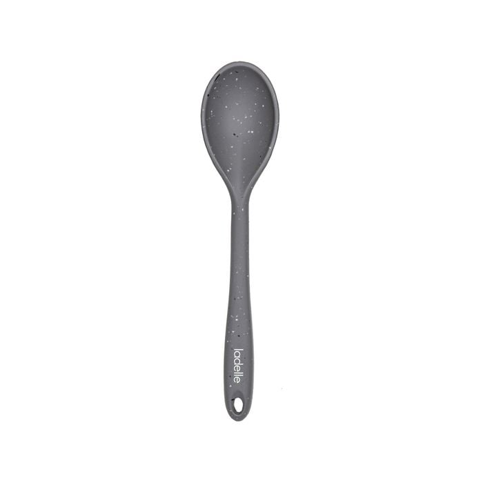 Ladelle Craft Grey Speckled Silicone Spoon Cooking/serving Utensil