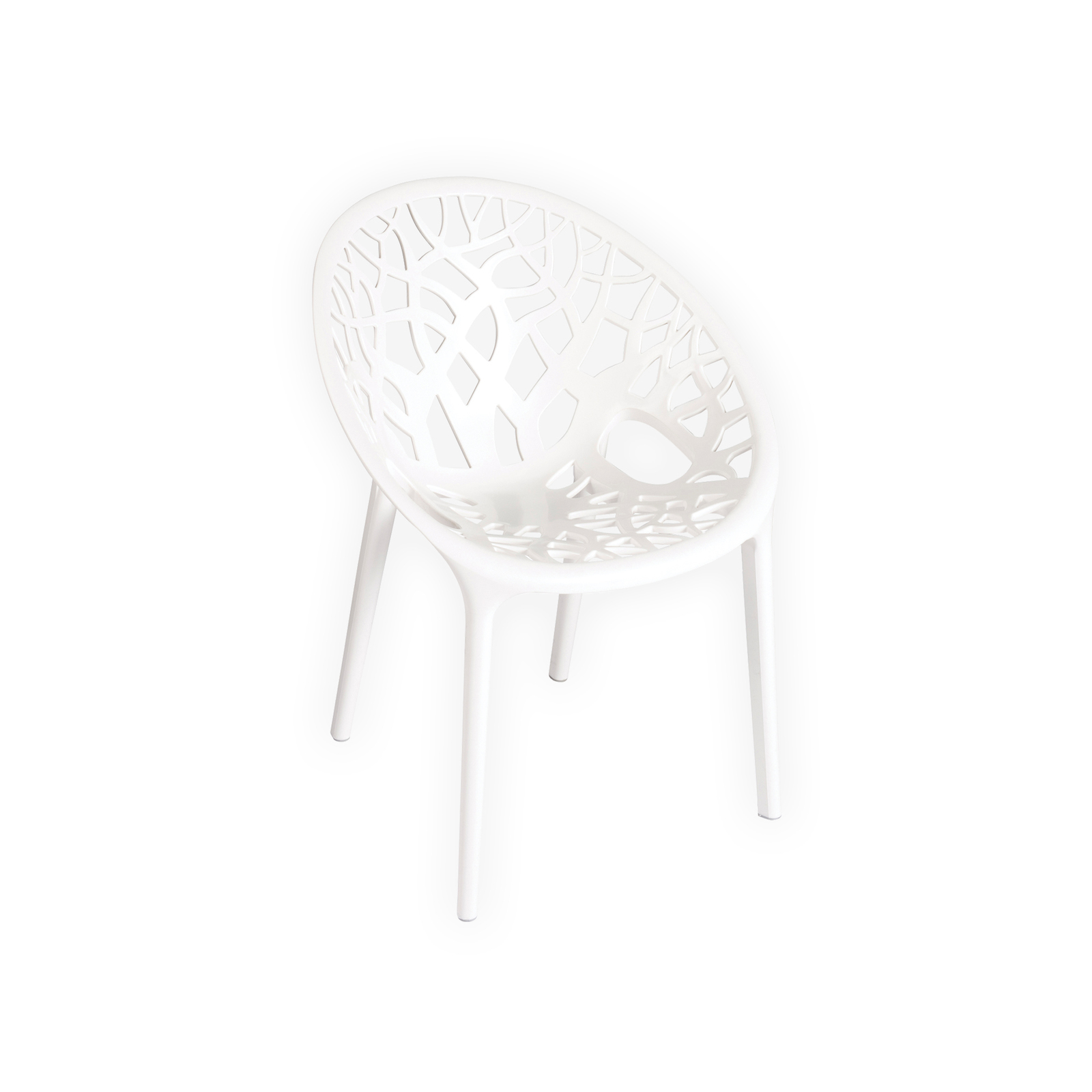 Tusk Living Arc White Cafe Chair Bunnings Australia