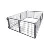 Sunrise Trailer Cage Double Door Galvanised - 7 X 5 X 2 Feet - C752g