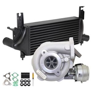 Upgrade Billet Turbo Charger With 75mm Intercooler For Nissan Navara D40 Yd25 2.5l 3 Bolts