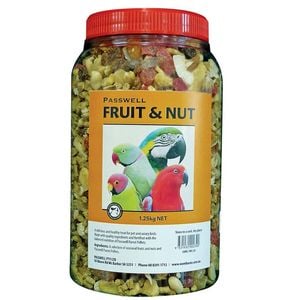 Passwell Pet & Aviary Birds Fruit & Nut Healthy Tasty Treats 1.25kg