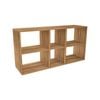 Lugna 183 x 1406 x 390mm Cove 2 x 3 Wide Storage Unit