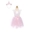 2pc Great Pretenders Sz 5-6 Dreamy Unicorn Dress Costume/Headband Kids 5y+