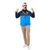 Ted Lasso Halloween Costume for Adults Coach Outfit with Visor Whistle Mustache, Large
