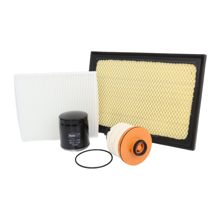Basco 4WD Filter Service Kit For Toyota Hilux GUN122 GUN123 GUN125 GUN126 GUN135 GUN136 Fortuner GUN156