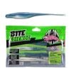 4 Pack of 7 Inch Bite Science Jerk Minnow Soft Plastic Lures - Blue Shad