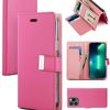 Goospery Rich Diary case for iPhone 15 - Hot Pink