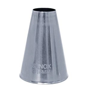 Schneider Stainless Steel Plain Nozzle 16mm Baking Pastry Decorating Tool