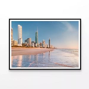 Shore Of Beach Australia  Print 100% Australian Made 120x90cm  (poster)