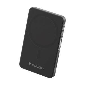Verbatim Power Bank Magnetic Wireless Basic Magsafe Ready 5000mah Black