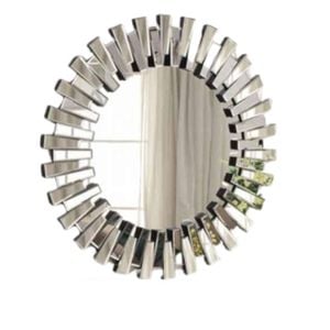 Gemini Decorative Round Wall Mirror
