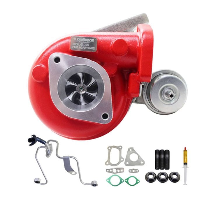 Gen1 High Flow Turbo Charger With Genuine Oil Feed & Return Pipe For Nissan Patrol Gu Rd28 2.8l