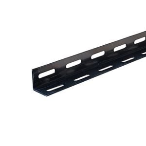 Metal Mate 32 x 32 x 1.5mm 0.6m Black Slotted Angle