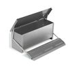 Provecta 7.5l Automatic Chicken Feeder Galvanised Treadle Coop Poultry Feeder