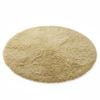 Soft Shaggy Round Rugs for Bedrooms and Living Room - Khaki (80cm)