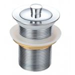 Kinetic 40mm Brass Round Basin Waste
