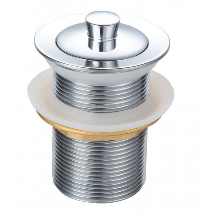 Kinetic 40mm Brass Round Basin Waste