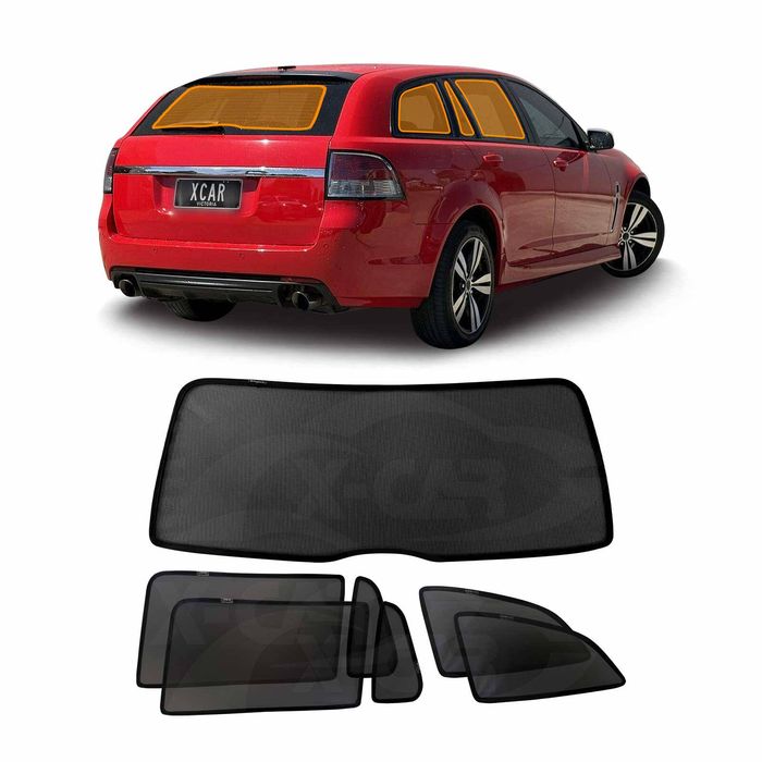 Window Sun Shades For Holden Commodore Wagon Ve Vf Series 2006-2017 Car Uv Protection Windscreen Blind Mesh