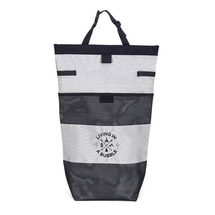 Living in a Bubble Premium Universal Utility Bag - Seat Back Bag - Grey-Black