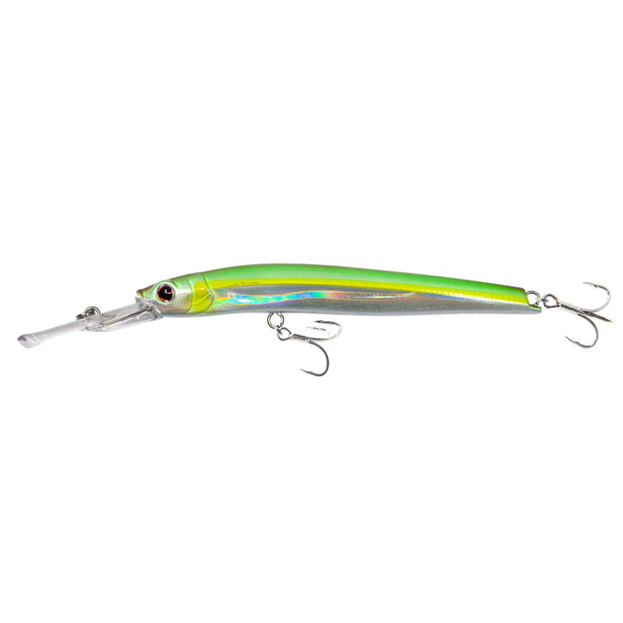 Nomad Design Styx Minnow 95mm Float Fishing Lure CSA Chartruese Stripe Ayu