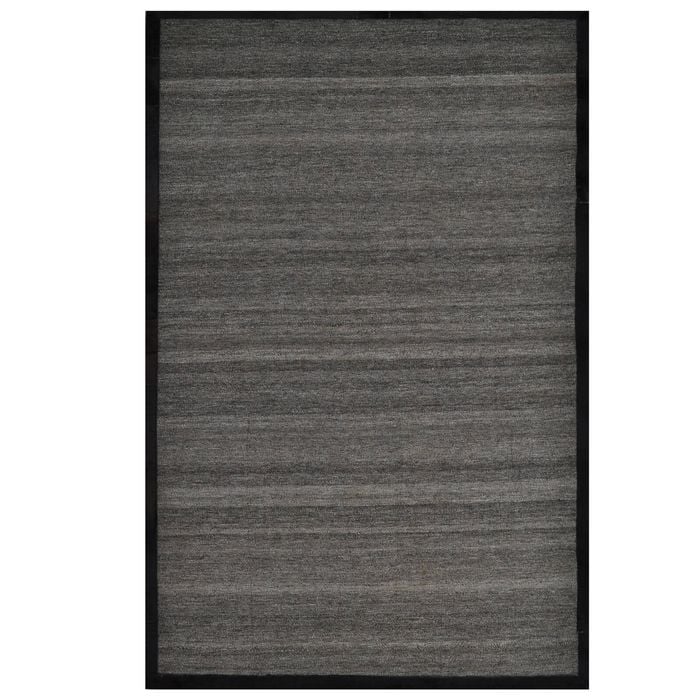 Modern Handwoven Rug-Signature 3636-Charcoal/Black-110x160cm