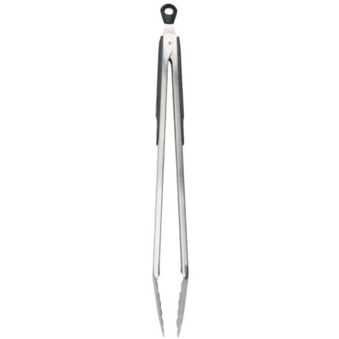 Oxo Good Grips 41cm Stainless Steel Tongs Kitchen Cooking/Frying Utensil Silver