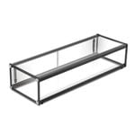 Exquisite One Tier Flat Glass Ambient Cake Display
