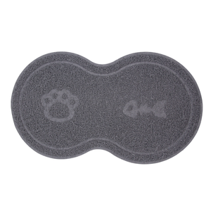 Happy Tails 45.5 x 26 x 5.5cm Pet Mat Twin Feeding