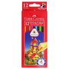 Faber-Castell Triangular Grip Coloured Pencils (12pk)