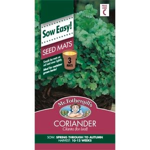 Mr Fothergill's Coriander Cilantro Seed Mat