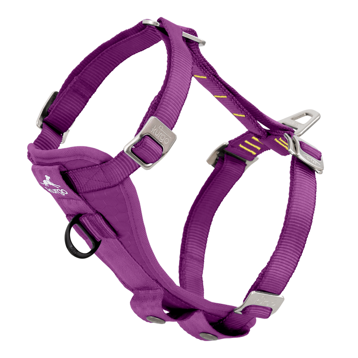 Kurgo® Dog Car Harness Enhanced Strength Tru-Fit - Large Violet