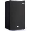 GECKO 95L Portable Upright Fridge and Freezer, 12V/24V for Camping, Caravans, Black