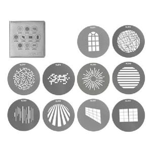 Nanlite Bowens Mount Projection Attachment GOBO Set 1 (10pcs in one set)