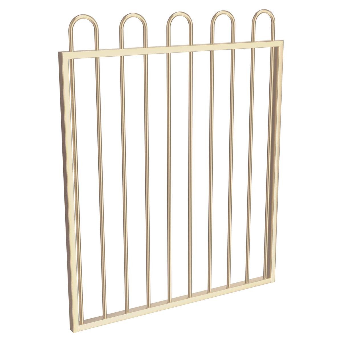 ProtectorAl 975 x 1200mm Primrose Aluminium Loop Top Pool Gate ...