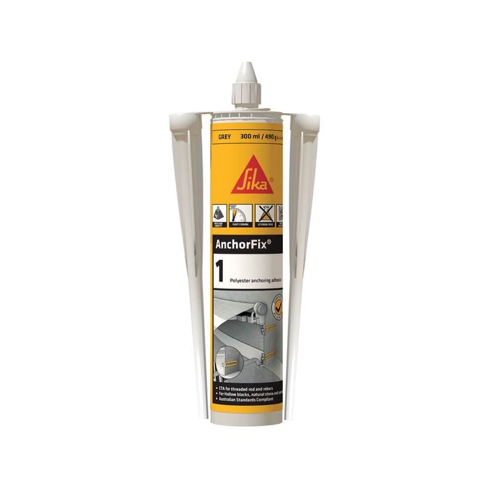 Sika 300ml Grey Anchorfix 1 Adhesive