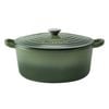 Baccarat Le Connoisseur Cast Iron Round French Oven 29cm 6.3l - Sage
