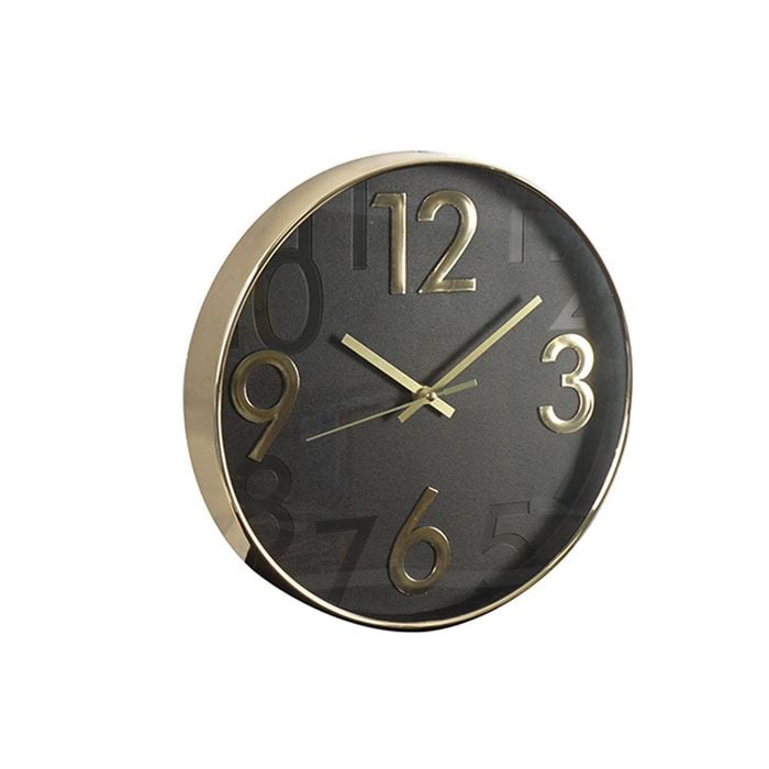 Unigift 12Inch/30cm Clock 4 Numbers Assorted Colours