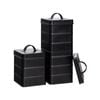 Harbour Housewares Vintage Metal Storage Canisters - 2L - Pack of 3