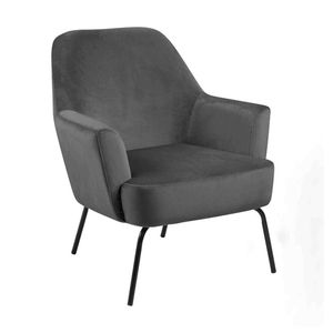 Modern Furniture MONROE 75x83cm Lounge Chair - Dark Grey
