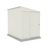 Absco Sheds 1.52 x 2.26 x 2.06m Surfmist Narrow Single Door Garden Shed