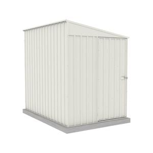 Absco Sheds 1.52 x 2.26 x 2.06m Surfmist Narrow Single Door Garden Shed