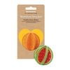 Rosewood Woodies Wooden Peach Fruity Rollers Play Pet Rabbit/Hamster Animal Toy