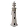 LVD Decorative MDF 49cm Lighthouse Sculpture Decor Large - Whitewash