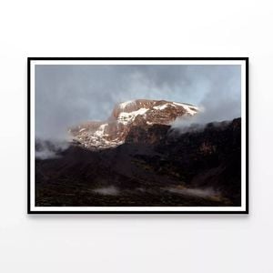 Clouds Line at Sunset Tanzania  Print 100% Australian Made 120x90cm  (Poster)