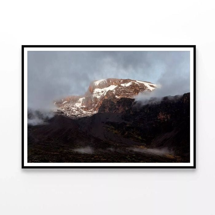 Clouds Line at Sunset Tanzania  Print 100% Australian Made 120x90cm  (Poster)